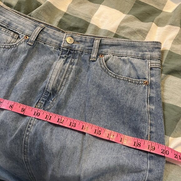 Rewash Denim Maxi Skirt Womens 11/30 Cargo Y2K Long 2000s Style Stretch Cotton - Picture 8 of 9